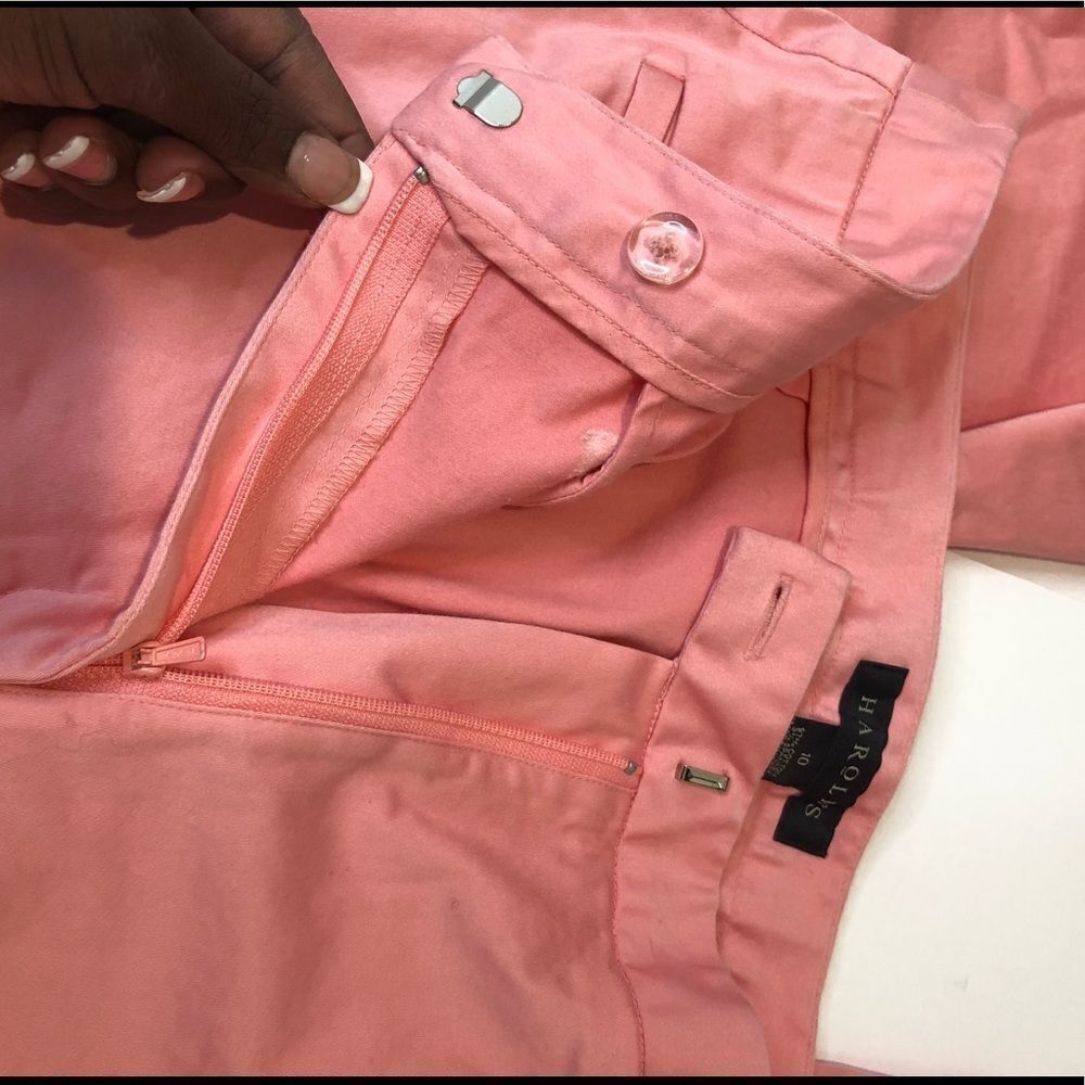 Harold’s pink chino slacks size 10 - Picture 6 of 7